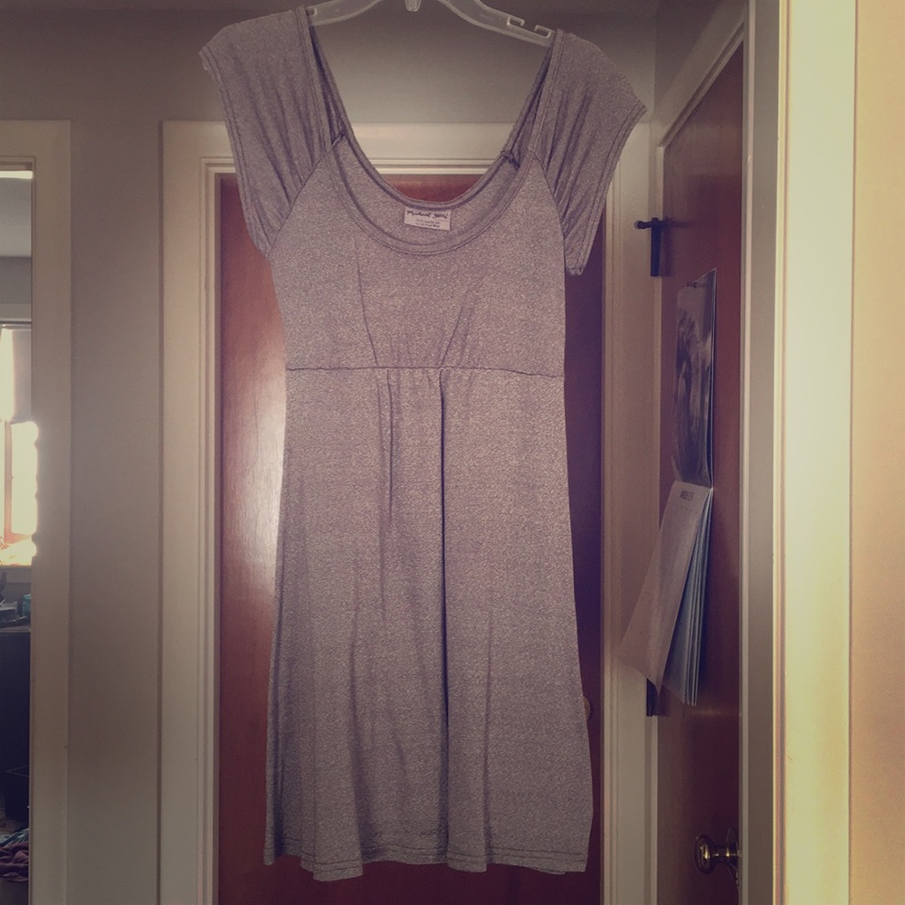 Michael stars brown melange dress